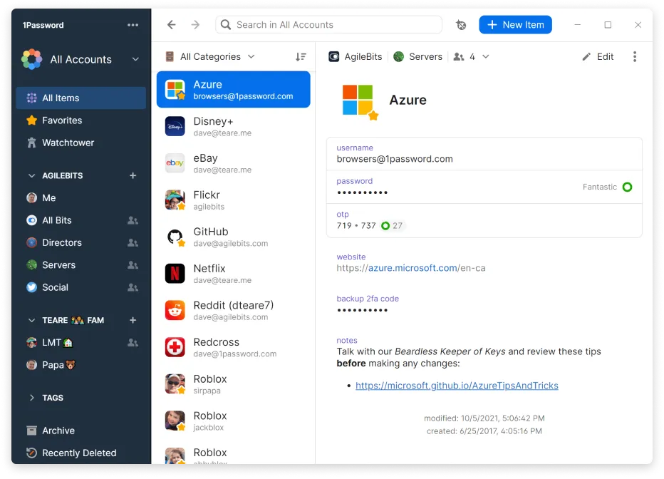 1password demo
