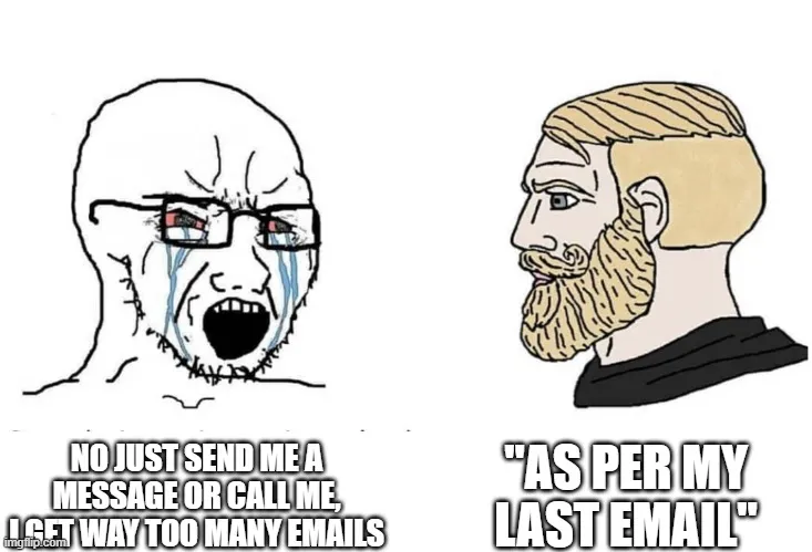 as per my email