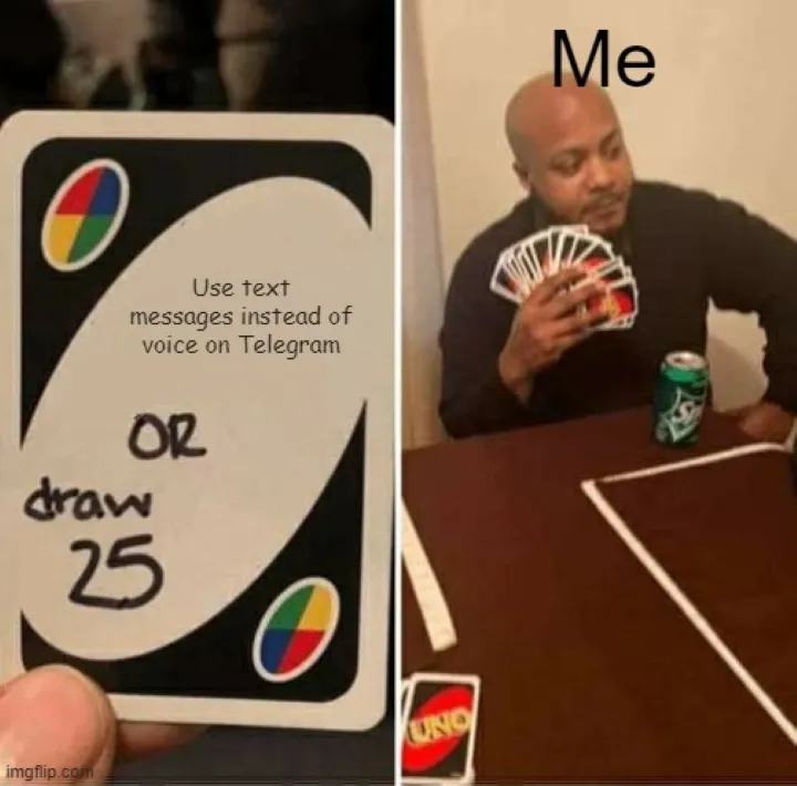 telegram draw